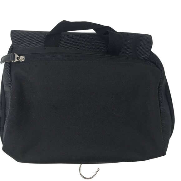 Delsey Paris Toiletry Hanging Make Up Cosmetics Bag Travel Case Black - Picture 2 of 16